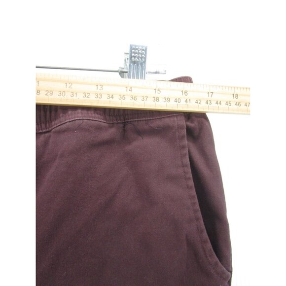 LIRA CRTV SCTY Pants XL Red Chino Khakis Drawstring Canvas 32X30 - Picture 3 of 9